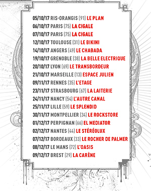 lartiste en tournée
