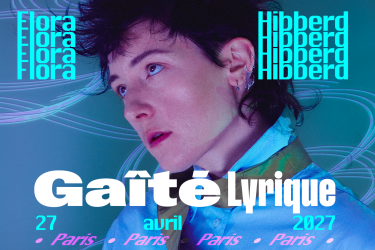 Flora Hibberd à La Gaîté Lyrique | &copy; Photo : Tchane / Graphisme : Marius Deschamps
