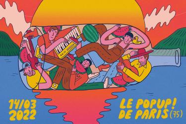 Clay and Friends - Live at PopUp! in Paris on 14 March 2022