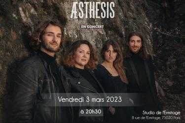 Æsthesis en concert à Paris au Studio de l'Ermitage le 3 mars ! | © Hamza Djenat