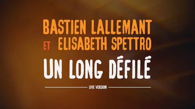 Un long défilé (Live session)